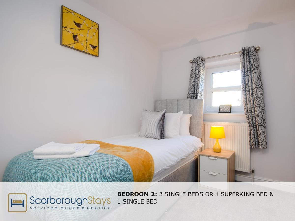 Hibernia Place, 3 Bedroom Townhouse With Patio & Seating Area - Free Parking Scarborough Eksteriør billede