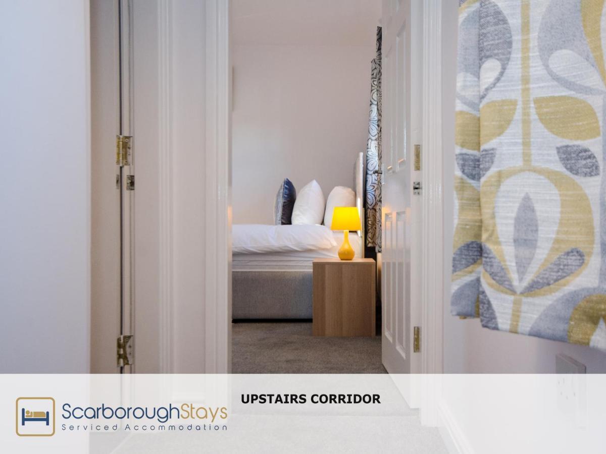 Hibernia Place, 3 Bedroom Townhouse With Patio & Seating Area - Free Parking Scarborough Eksteriør billede