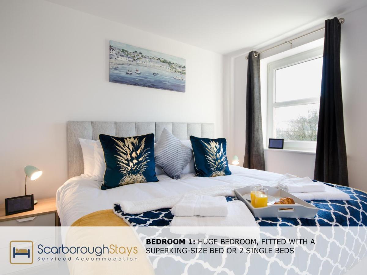 Hibernia Place, 3 Bedroom Townhouse With Patio & Seating Area - Free Parking Scarborough Eksteriør billede